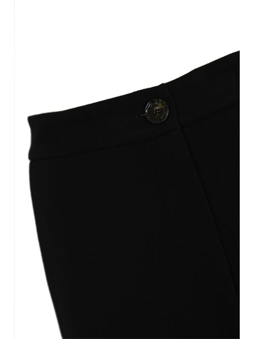 Pantalone in crepe nero Liviana Conti | L4WM24Y69-0